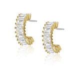 Dakota Mini Hoops Earrings Sahira Jewelry Design 
