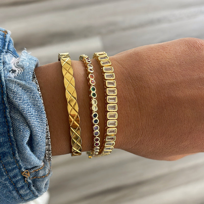Melinda Tennis Bracelet – Sahira Jewelry Design