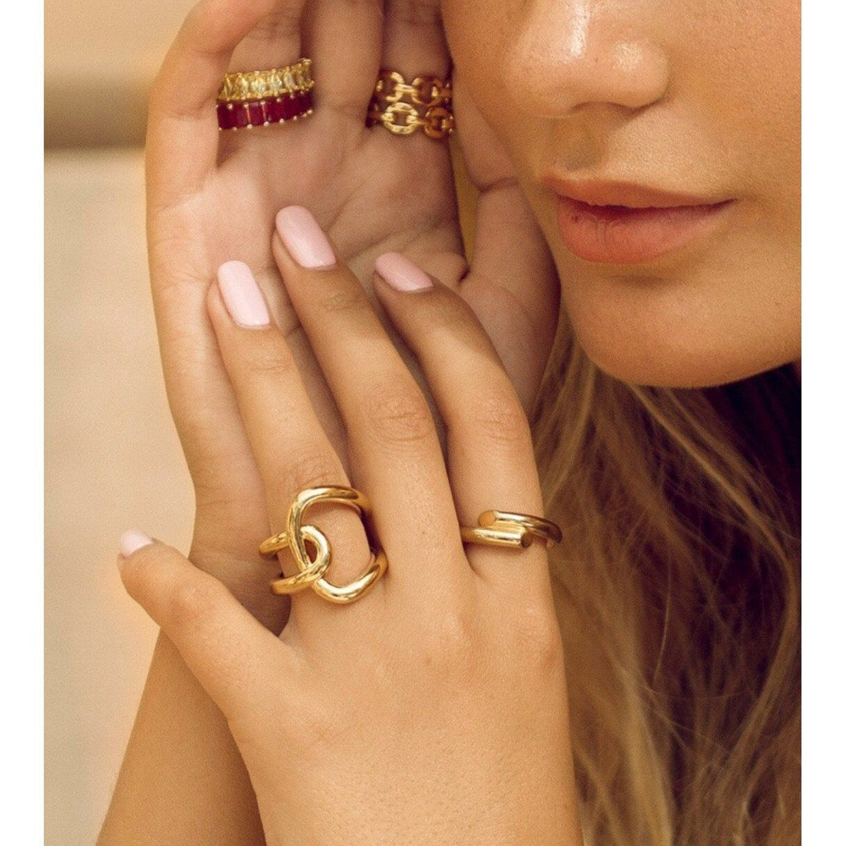 The Emily Ring Gold main image 1