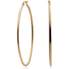 gold thin oval hoops, oval hoops, gold thin hoops, sahira jewelry design