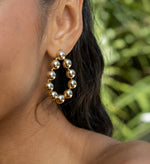 Audriana Oval Earring