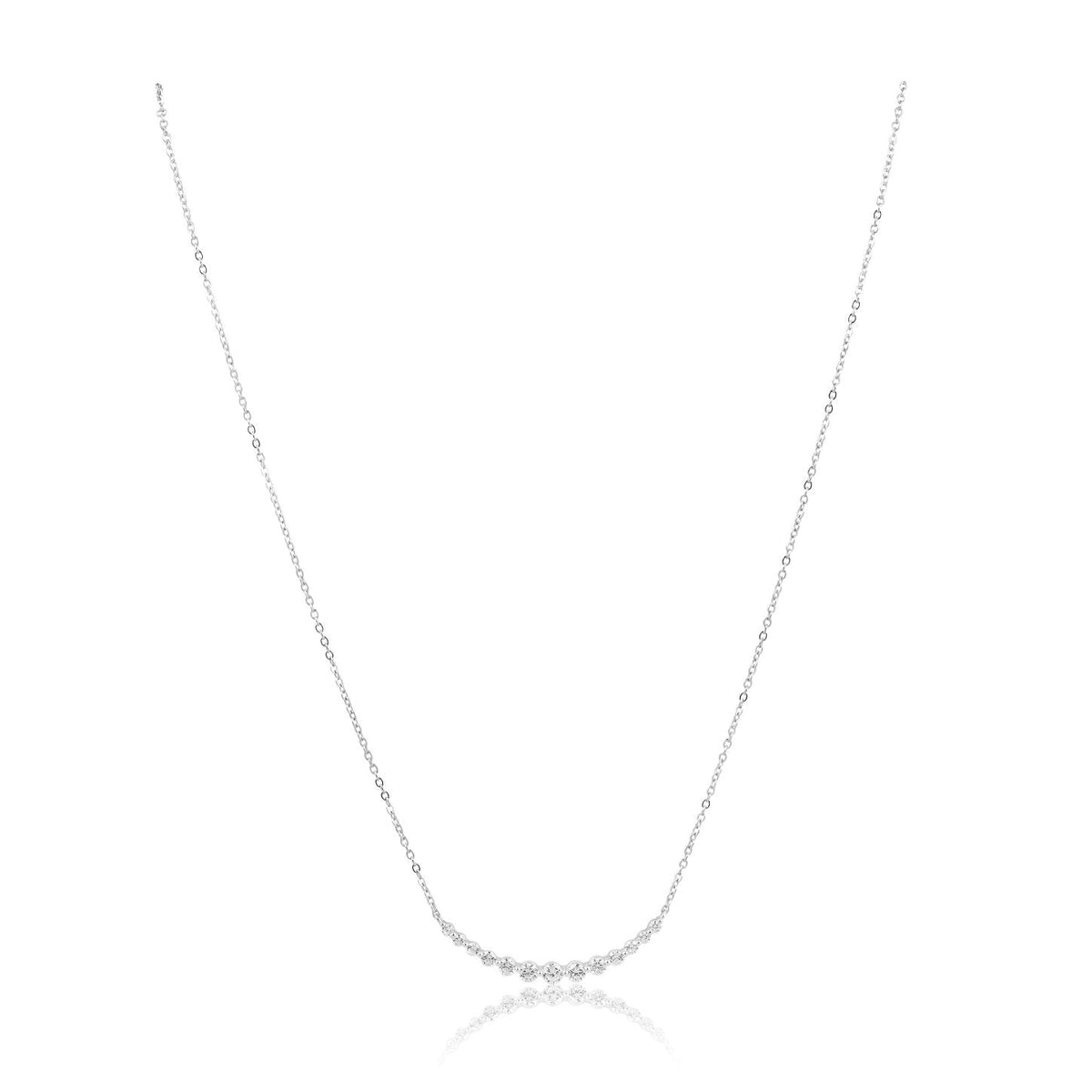 Imani CZ Necklace Necklace Sahira Jewelry Design 