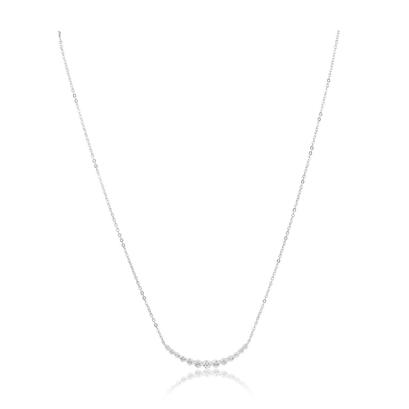 Imani CZ Necklace Necklace Sahira Jewelry Design 