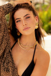 Leona Drop Earrings Earrings Sahira Jewelry Design 