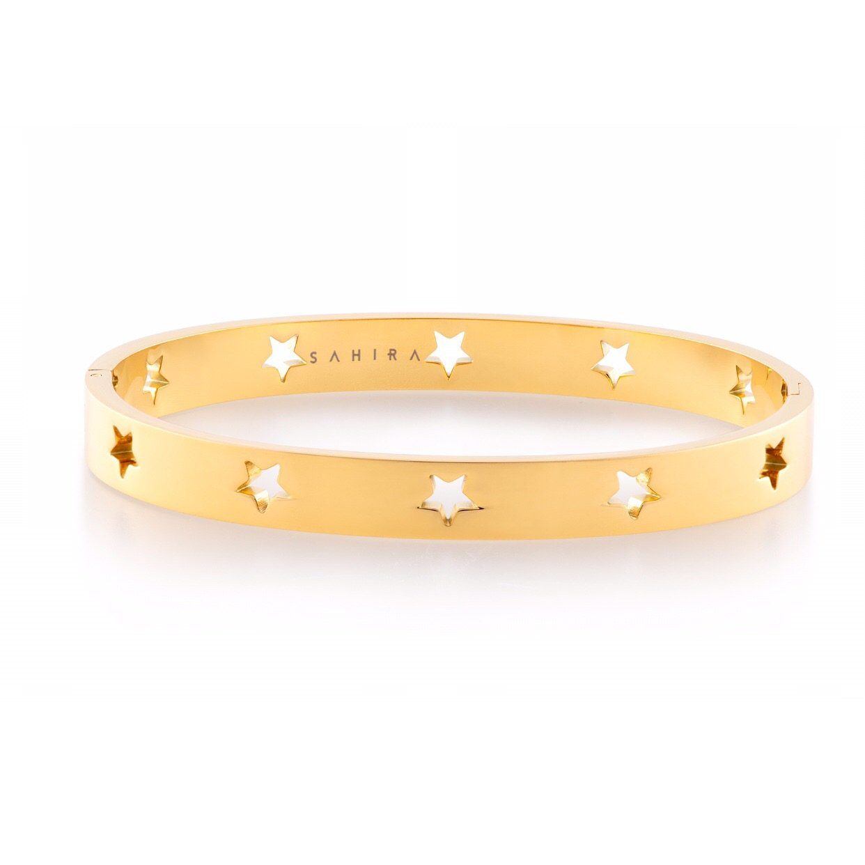 star jewellery - Hairy Growler - hand cut silver coin star bracelet