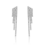 Nikki Statement Earrings Sahira Jewelry Design Silver 