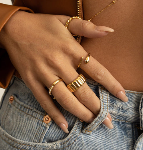 Nile Snake Ring Rings Sahira Jewelry Design 