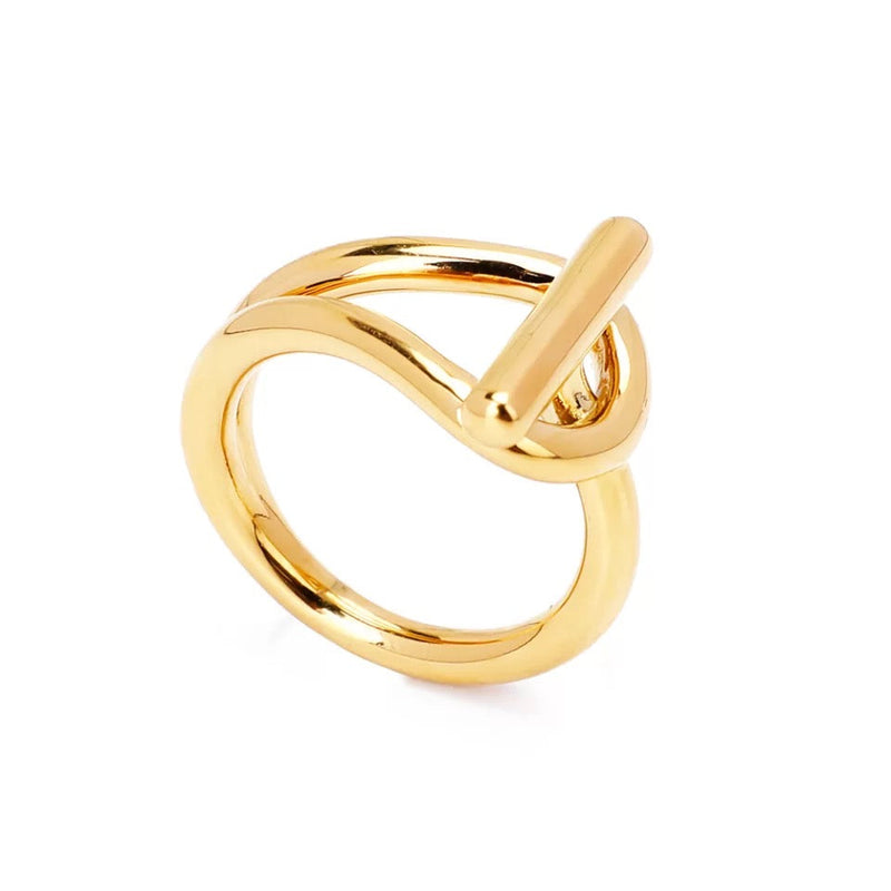 Rae Buckle Ring – Sahira Jewelry Design