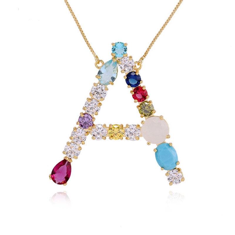 L to V Necklace S00 - Fashion Jewelry