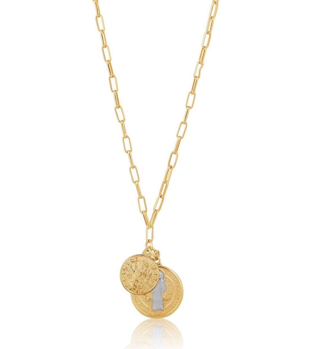 Double coin clearance necklace meaning