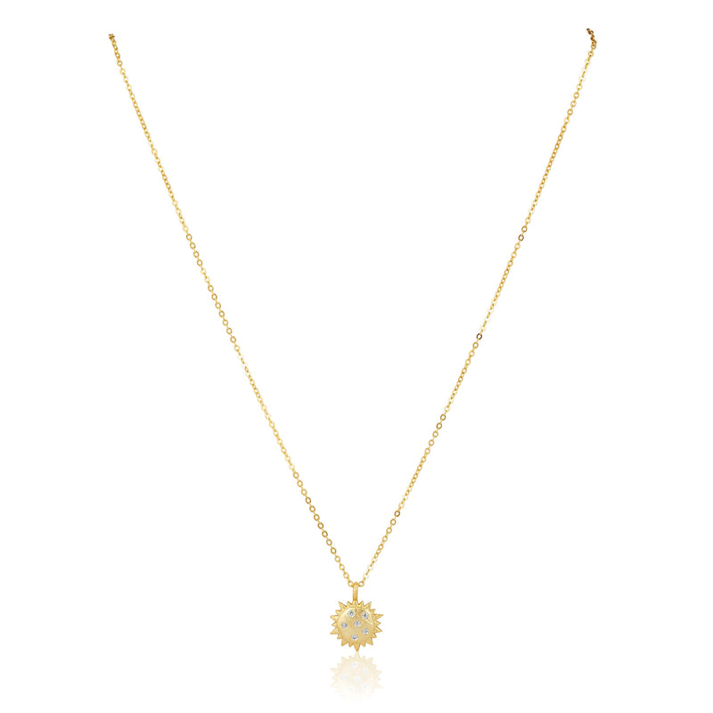 Tati Sunburst Necklace Necklaces Sahira Jewelry Design 